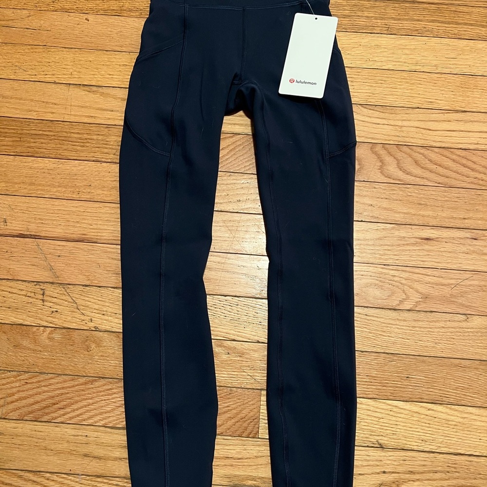 lululemon athletica Navy Blue Leggings